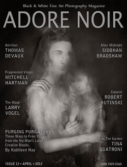 Adore Noir, a fine art black-and-white photography magazine…