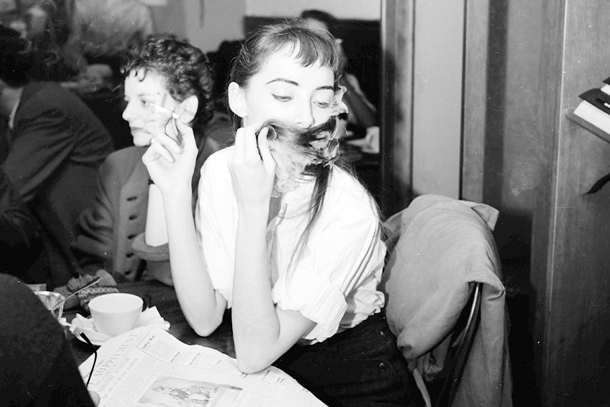 Girl in Café | Arthur "Weegee" Fellig