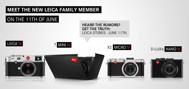 The upcoming Leica Mini M a.k.a. X Vario