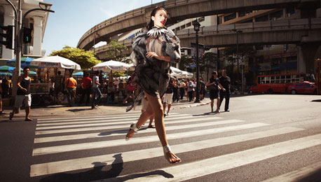Fashion Shoot Gone Ordinary in a Bangkok That Is Anything But