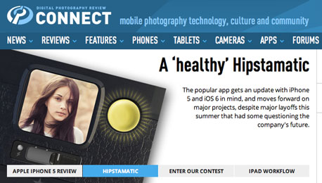 DP Review Snubs Establishment and Launches Mobile Photography Site “Connect”