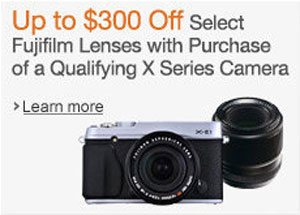 Save Up to $300 on Select Fujifilm XF Lenses